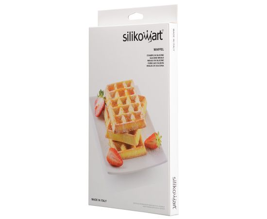 Форма для приготовления вафель Waffel Classic силиконовая золотая, Silikomart, изображение 8