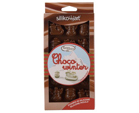 Форма для приготовления конфет Choco Winter силиконовая, Silikomart, изображение 7