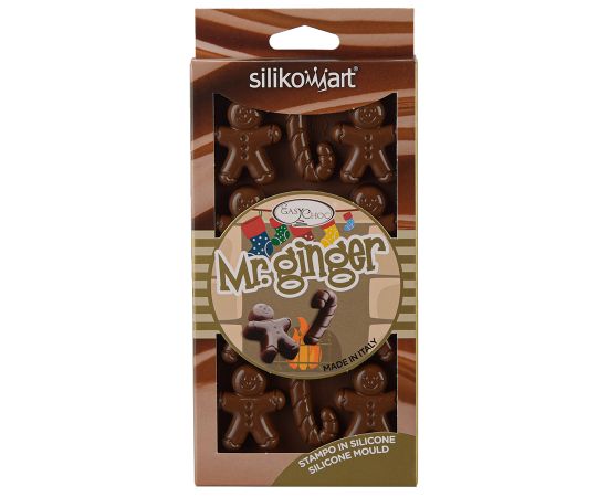 Форма для приготовления конфет Mr Ginger силиконовая, Silikomart, изображение 7