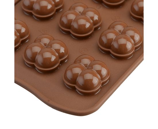 Форма для приготовления конфет Choco Game 11 х 24 см силиконовая, Silikomart, изображение 11