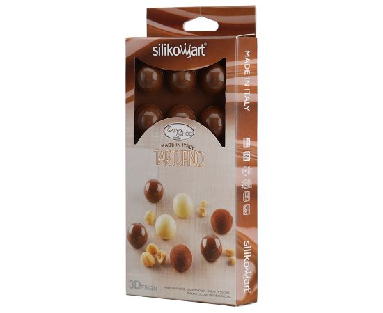 Форма для приготовления конфет Tartufino силиконовая, Silikomart, изображение 14