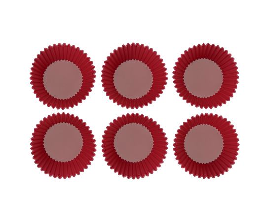 Набор из 6 силиконовых форм для приготовления кексов Cupcake, Silikomart, изображение 3