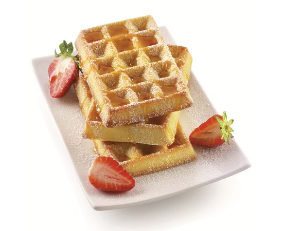 Форма для приготовления вафель Waffel Classic силиконовая красная, Silikomart, изображение 2