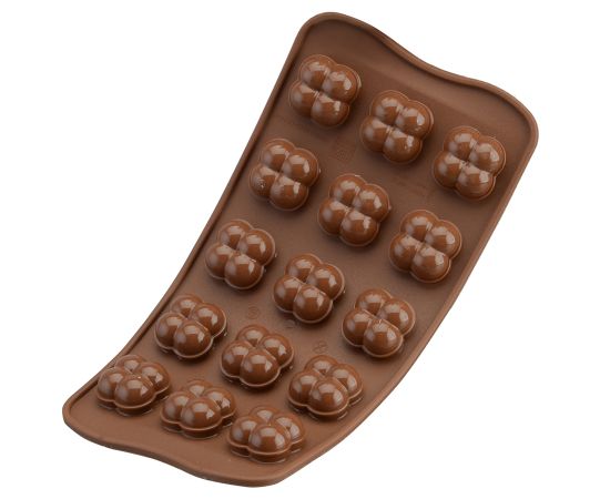 Форма для приготовления конфет Choco Game 11 х 24 см силиконовая, Silikomart, изображение 10