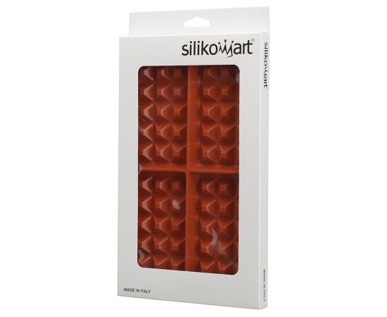 Форма для приготовления вафель Waffel Classic силиконовая красная, Silikomart, изображение 8
