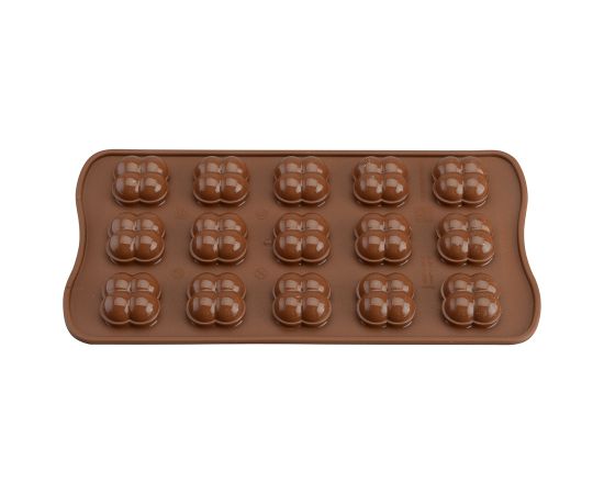 Форма для приготовления конфет Choco Game 11 х 24 см силиконовая, Silikomart, изображение 9