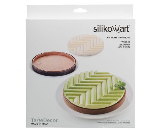 Набор для приготовления пирогов Tarte Grafique, Silikomart, изображение 13