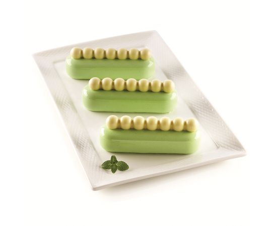 Набор из 2 силиконовых форм для приготовления эклеров Chic Eclair, Silikomart