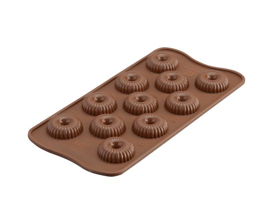 Форма для приготовления конфет Choco Crown 11 х 24 см силиконовая, Silikomart, изображение 5