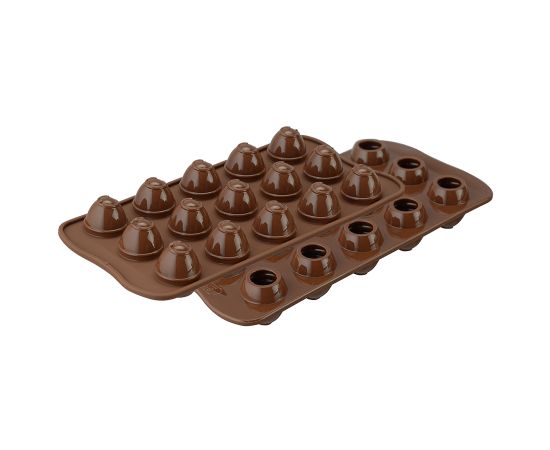 Форма для приготовления конфет Choco Spiral силиконовая, Silikomart