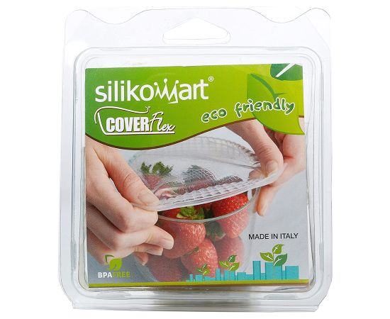 Крышка Coverflex ?11 см силиконовая белая, Silikomart, изображение 6