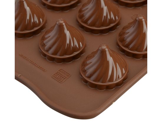 Форма для приготовления конфет Choco Flame силиконовая, Silikomart, изображение 2