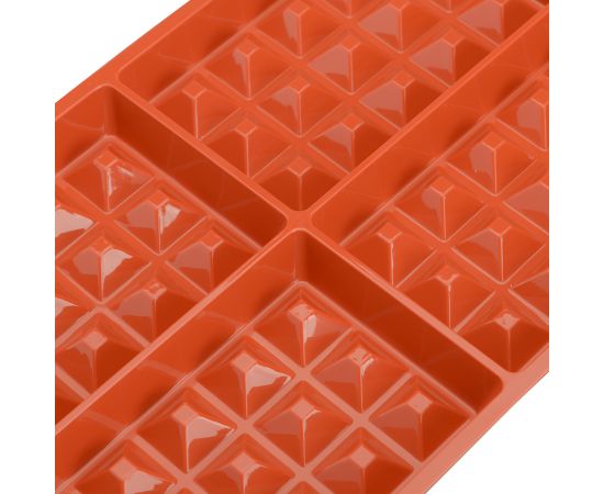Форма для приготовления вафель Waffel Classic силиконовая красная, Silikomart, изображение 7