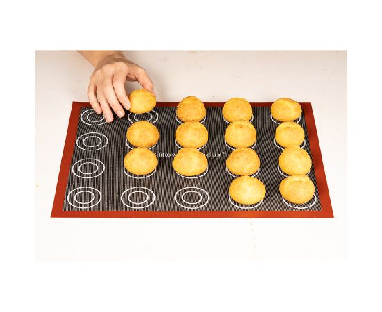 Коврик для выпечки Eclair & Choux 30 х 40 см двусторонний силиконовый, Silikomart, изображение 14