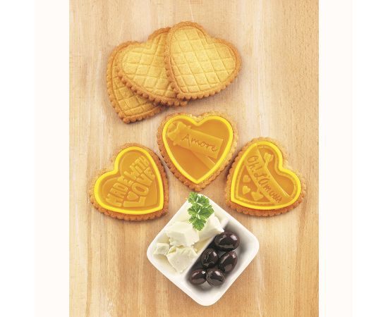 Набор для приготовления печенья Cookie Love Slim, Silikomart, изображение 2
