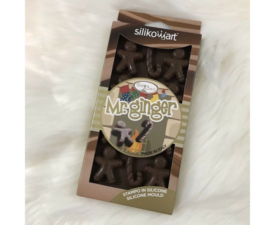 Форма для приготовления конфет Mr Ginger силиконовая, Silikomart, изображение 3