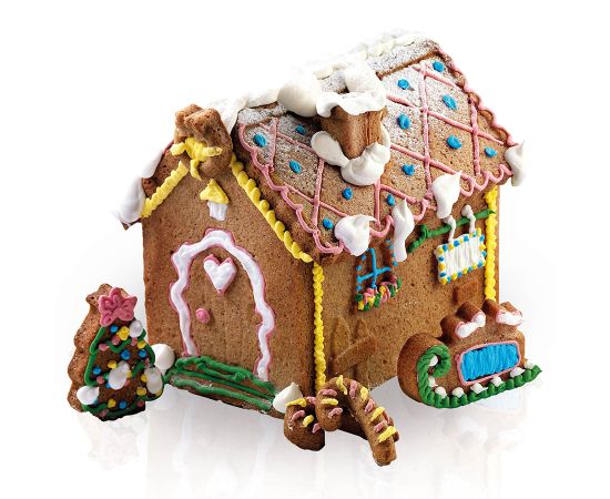 Набор для приготовления пряничного домика Home Sweet Home 31 х 31 см, силикон, Silikomart