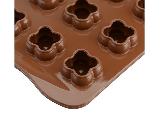 Форма для приготовления конфет Choco Game 11 х 24 см силиконовая, Silikomart, изображение 12