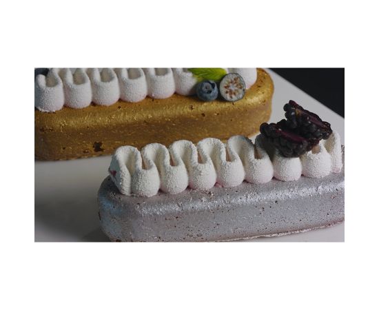 Набор из 2 силиконовых форм для приготовления эклеров Pop Eclair, Silikomart, изображение 3