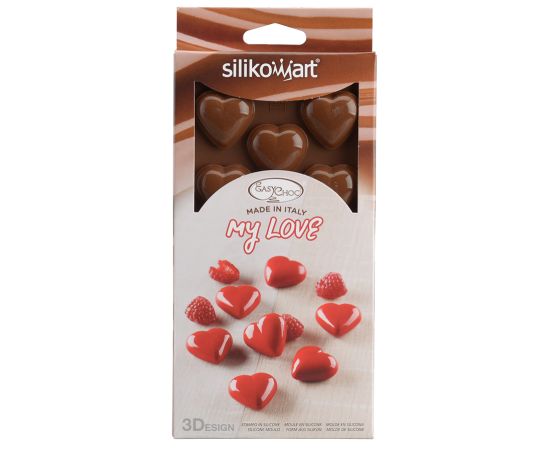 Форма для приготовления конфет My Love силиконовая, Silikomart, изображение 2