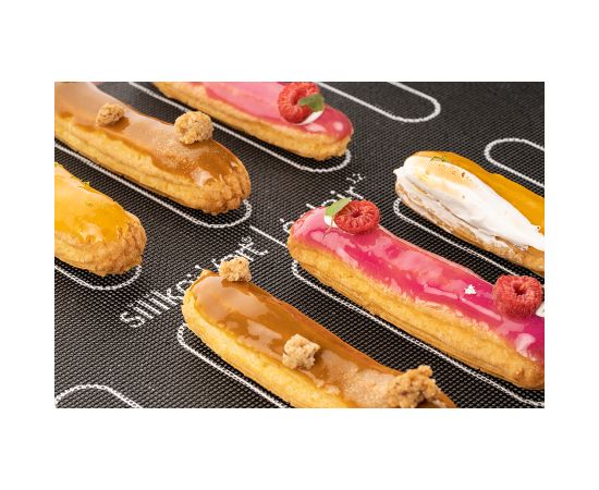 Коврик для выпечки Eclair & Choux 30 х 40 см двусторонний силиконовый, Silikomart, изображение 11