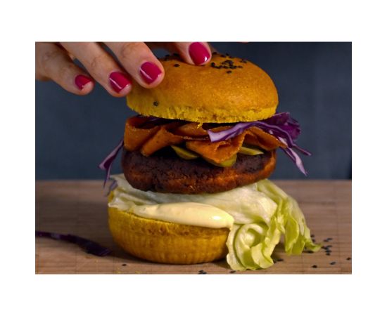 Форма для приготовления булочек и пирожных Burger Bread 20 х 30 см силиконовая, Silikomart, изображение 2