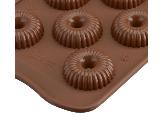 Форма для приготовления конфет Choco Crown 11 х 24 см силиконовая, Silikomart, изображение 8