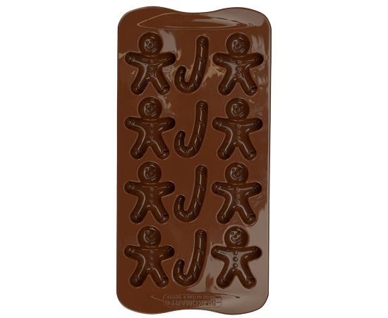 Форма для приготовления конфет Mr Ginger силиконовая, Silikomart, изображение 4