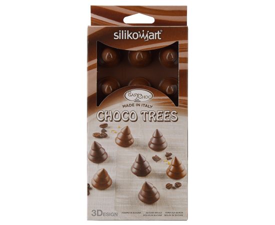 Форма для приготовления конфет Choco Trees силиконовая, Silikomart, изображение 8