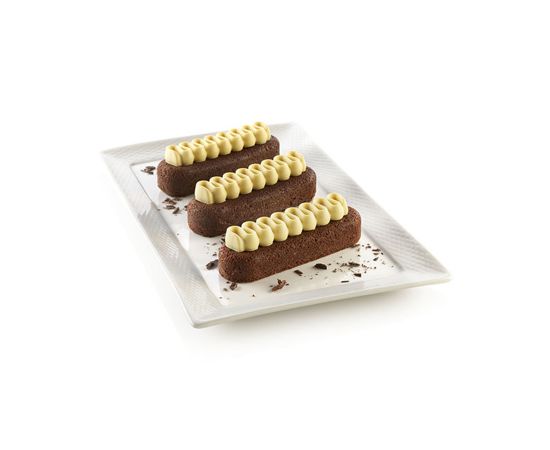 Набор из 2 силиконовых форм для приготовления эклеров Chic Eclair, Silikomart, изображение 13
