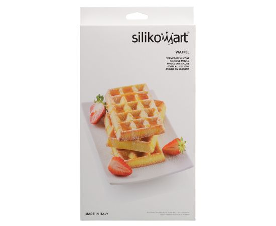 Форма для приготовления вафель Waffel Classic силиконовая золотая, Silikomart, изображение 9