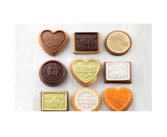 Набор для приготовления печенья Cookie Love Slim, Silikomart, изображение 3