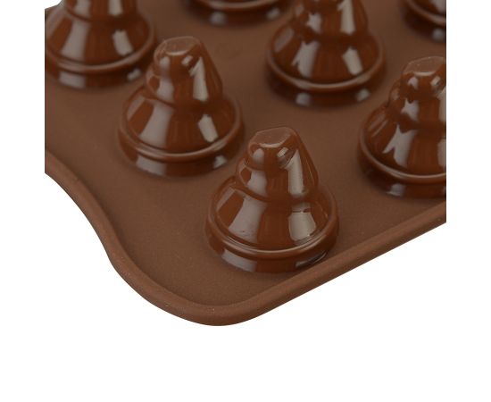 Форма для приготовления конфет Choco Trees силиконовая, Silikomart, изображение 7