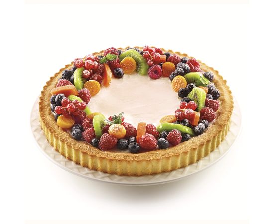 Форма для приготовления Crostata 26 х 3 см силиконовая, Silikomart