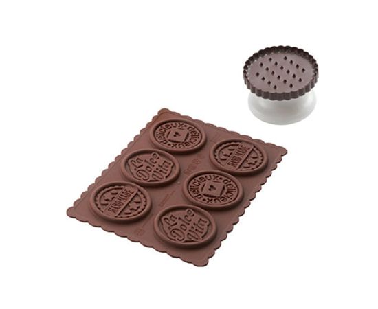 Набор для приготовления печенья Cookie Dolce Vita Slim, Silikomart