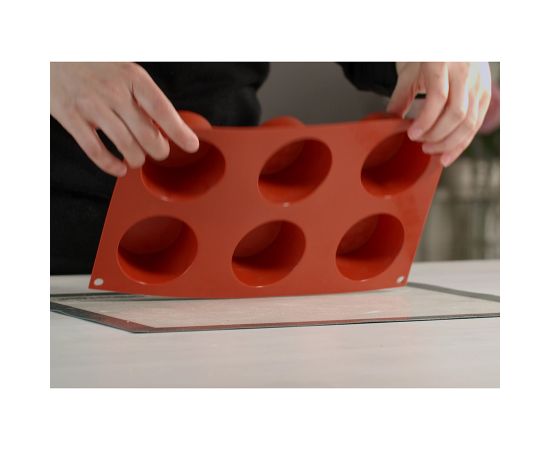Форма для приготовления маффинов Muffin 18 х 33,5 см силиконовая, Silikomart, изображение 4