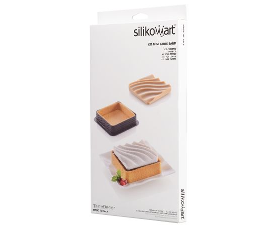 Набор для приготовления пирожных Mini Tarte Sand, Silikomart, изображение 3