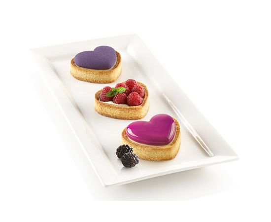 Набор для приготовления пирожных Mini Tarte Petit Amour силиконовая, Silikomart