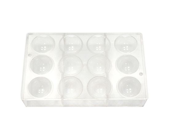 Форма для шоколада "Полусфера", 15 ячеек 32*16 мм, поликарбонат, P.L. Proff Cuisine