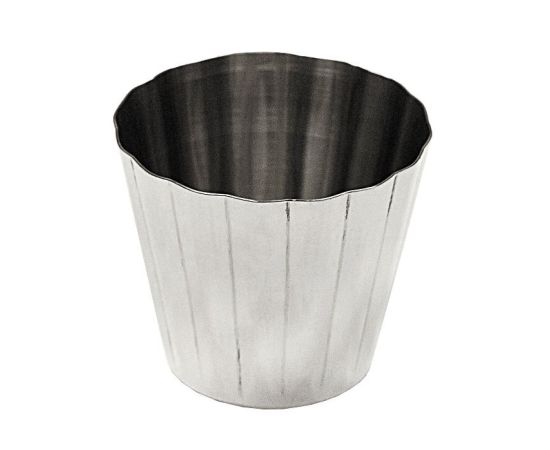 Форма для запекания с рифленым краем, d 6 см, h 6,5 см, нержавейка, P.L. Proff Cuisine