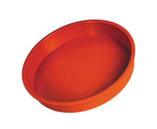 Форма круглая для выпечки, силикон, d 18 см, h 4 см, P.L. Proff Cuisine