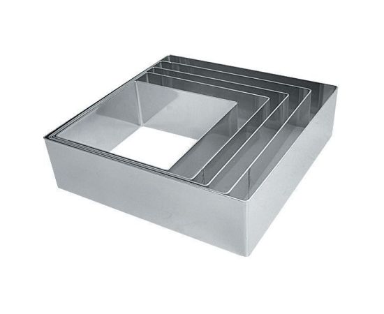 Форма-резак "Квадрат" 10*10 см, h 4 см, нержавейка, P.L. Proff Cuisine