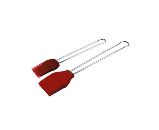 Кисть с ручкой из нержавейки, силикон, 28,5 см, ширина 5 см, P.L. Proff Cuisine
