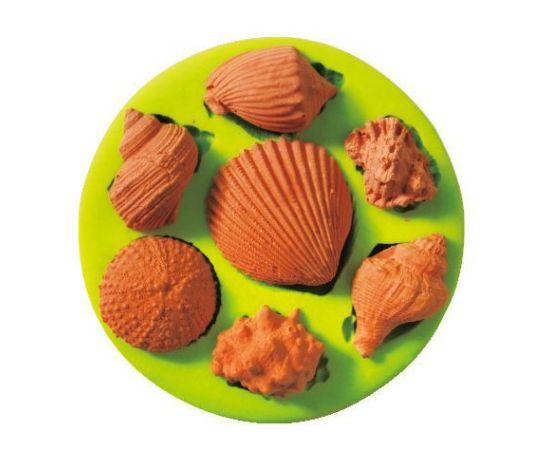 Силиконовая форма "Ракушки" 8,5*2см, P.L. Proff Cuisine