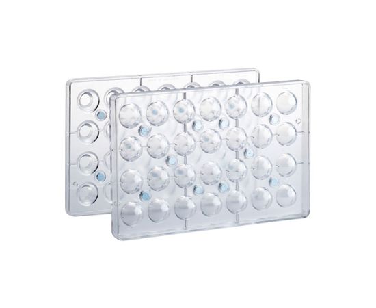 Форма для шоколада «Трюфель 3D», 28 ячеек, поликарбонат, H=31 мм, L=275 , B=175 мм, Martellato