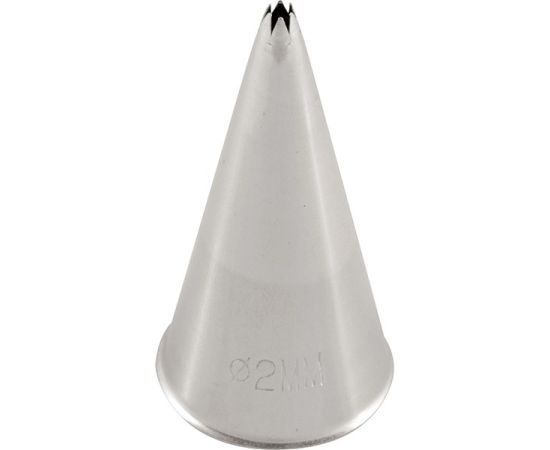 Насадка кондитерская «Открытая звезда», нержавеющая сталь, D=25/2 мм, H=50 мм, Martellato