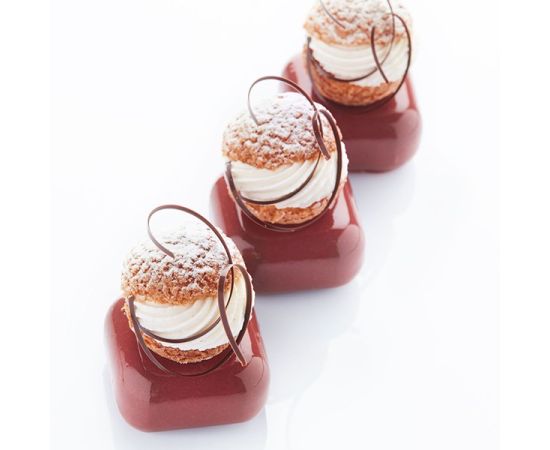 Форма для выпечки «Квадрат», 6 ячеек, силикон, L=29,7 см, B=17,6 см, цвет черный, Martellato, изображение 2