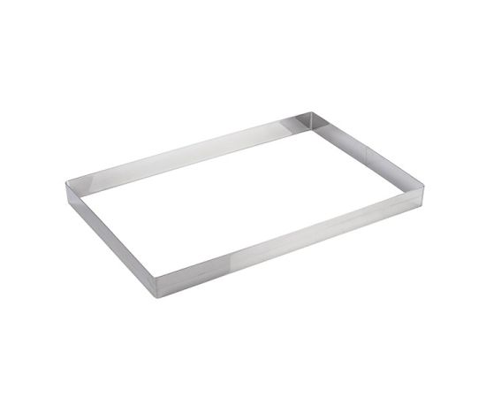 Форма-резак «Прямоугольник», нержавеющая сталь, 8,816 л, H=4 см, L=58 см, B=38 см, Martellato