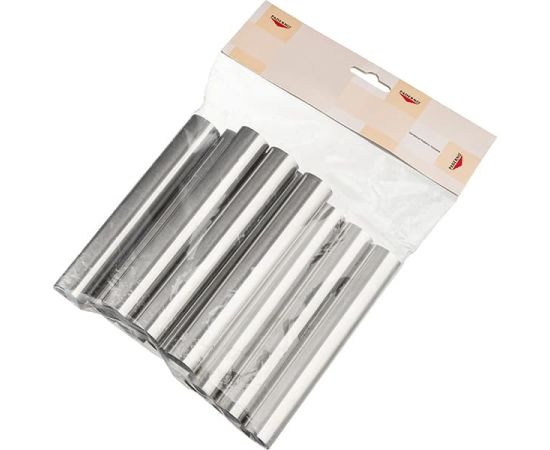 Набор из 10-ти форм для трубочек с начинкой, нержавеющая сталь, D=22 мм, L=142 мм, Paderno, изображение 3