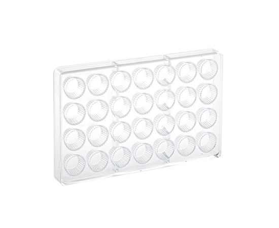 Форма для шоколада «Корзинка», 28 ячеек, поликарбонат, H=26 мм, L=275 мм, B=175 мм, Martellato